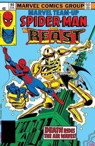 Marvel Team Up #90 - Marvel Comics - 1980 - Pence Copy