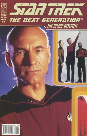 Star Trek: The Next Generation: The Space Between #1 - IDW - 2007 - Cover B