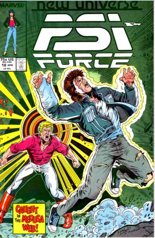 PSI Force #18 - Marvel Comics - 1987