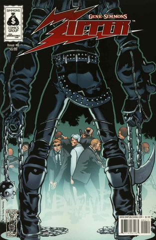 Zipper #6 - Simmons Comics Group - 2008