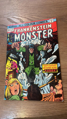 Frakenstein #12 - Marvel Comics - 1974