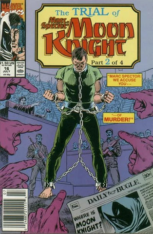 Marc Spector: Moon Knight #16 - Marvel Comics - 1990