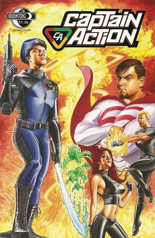 Captain Action #0 - Moonstone - 2008 - Modern Cover Variant