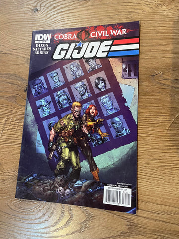 G.I. Joe Season 2 #5 - IDW - 2011 - Cruz Retailer Incentive Variant
