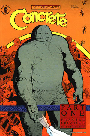 Concrete Fragile Creature #1 - Dark Horse - 1991