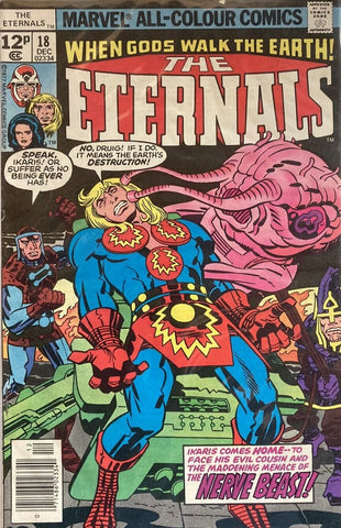 The Eternals #18 - Marvel Comics - 1977 - Pence Copy