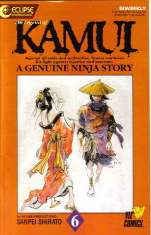 The Legend Of Kamui #6 - Eclipse Comics - 1987
