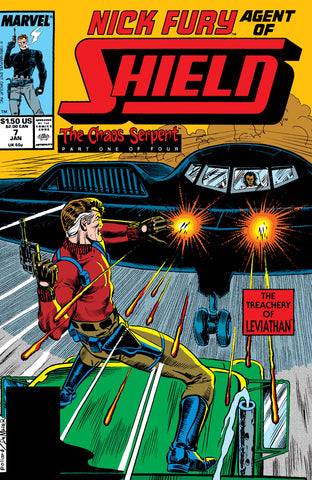 Nick Fury, Agent Of Shield #7 - Marvel Comics - 1989