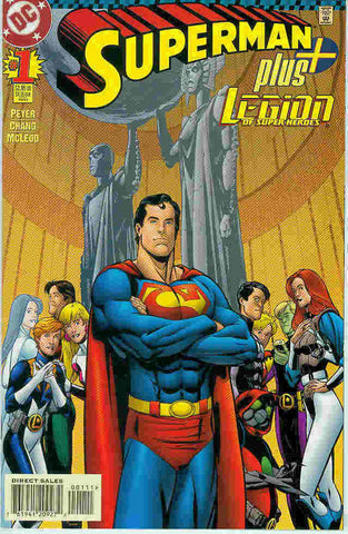 Superman + Plus Legion Of Superheroes #1 -  DC Comics - 1997
