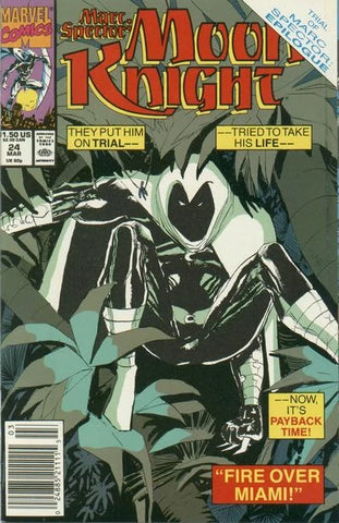 Marc Spector: Moon Knight #24 - Marvel Comics - 1991