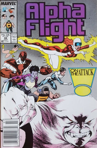 Alpha Flight #48 - Marvel Comics - 1987