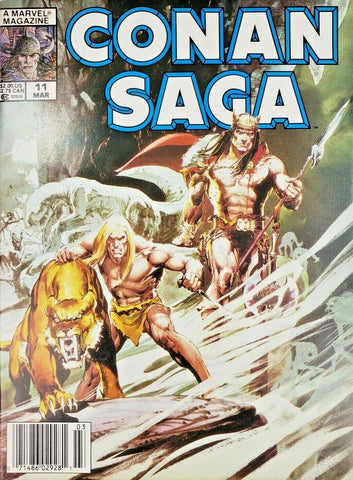 Conan Saga #11 - Marvel Magazine - 1988