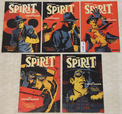 The Spirit: Corpse Makers #1-5 - Dynamite - 2017 - Full Set