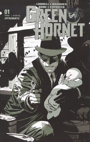 Green Hornet #1 - Dynamite - 2020 - Lee Weeks Limited Virgin Cover