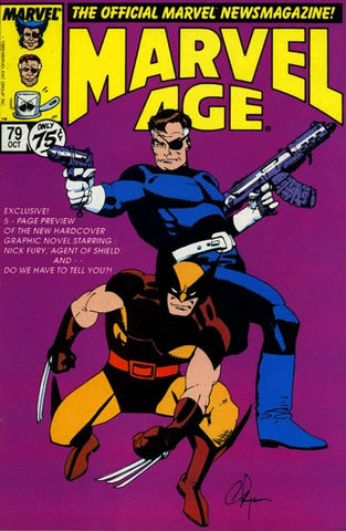 Marvel Age #79 - Marvel Comics - 1989