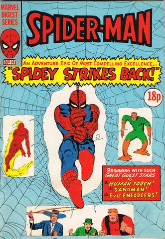 Spider-Man Pocket Book #14 - Marvel Digest Series - 1981