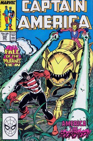 Captain America #339 - Marvel Comics - 1988