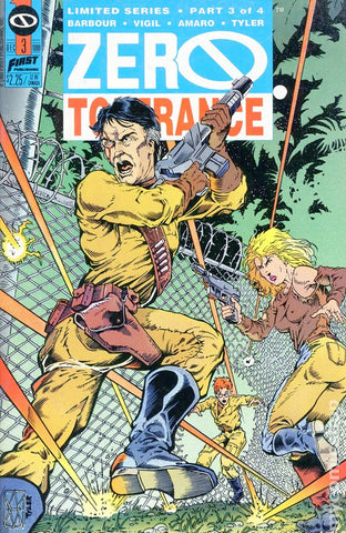 Zero Tolerance #3 - First Publishing - 1990