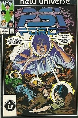 PSI Force #11 - Marvel Comics - 1987