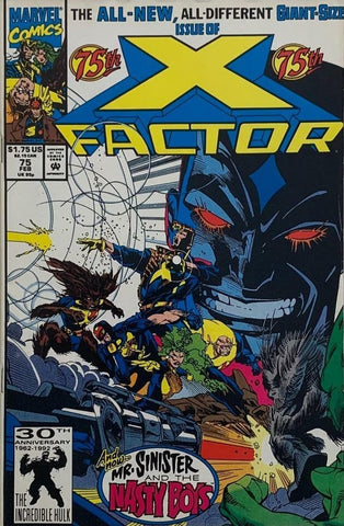 X-Factor #75 - Marvel Comics - 1992