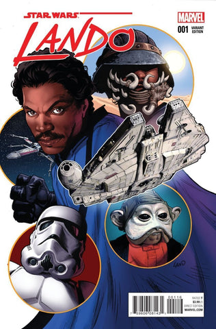 Star Wars Lando #1 - Marvel Comics - 2015 - Land 1:20 Variant