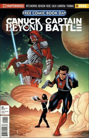 Captain Canuck and Captain Battlet FCBD - Chapterhouse - 2020