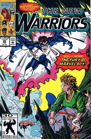 New Warriors #20 - Marvel Comics - 1991