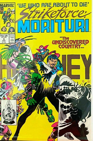 Strikeforce: Morituri #9 - Marvel Comics - 1987