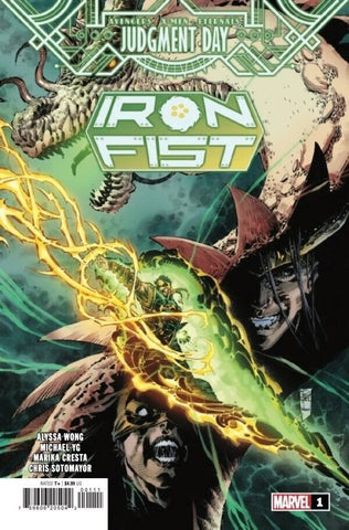 AXE Judgement Day Iron Fist #1 - Marvel Comics - 2022