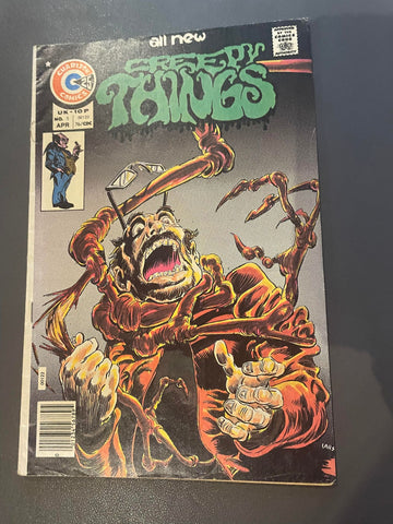 Creepy Things #5 - Charlton Comics - 1976 - Back Issue