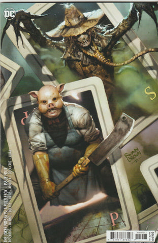 The Joker Presents: A Puzzlebox #4 - DC Comics - 2022 - Ryan Brown Cover