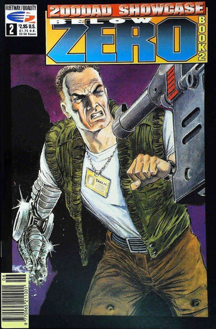 2000AD Showcase: Below Zero Book #2 - Fleetway / Quality - 1992