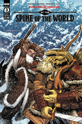 Dungeons & Dragons: At The Spine Of The World #3 - IDW - 2021