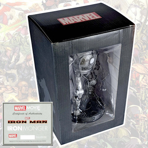 Iron Man / Iron Monger with Italian Magazine - Marvel Movie 17cm Figure