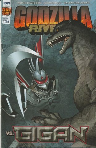 Godzilla Rivals vs. Gigan #1 - IDW - 2022