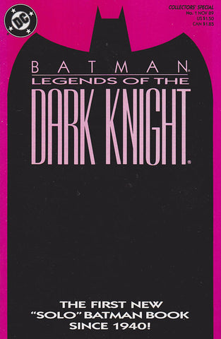 Legends of the Dark Knight #1 - DC Comics - 1989 - Special - Pink