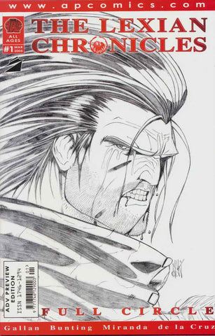 The Lexian Chronicles #1 - AP Comics - 2005 - Sketch Cover Variant