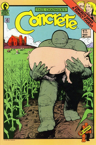 Concrete #6 - Dark Horse - 1988