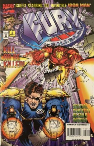 Fury Of Shield #2 - Marvel Comics - 1995