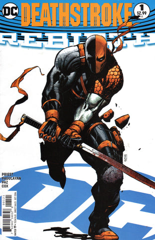 Deathstroke #1 - DC Comics / Rebirth - 2016