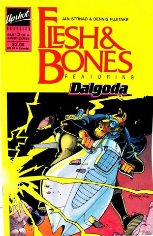 Flesh & Bones #3 (of 4) - Upshot Graphics - 1986