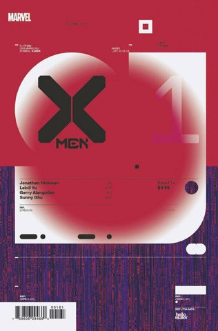X-Men #1 - Marvel Comics - 2019 - Jonathan Hickman Variant