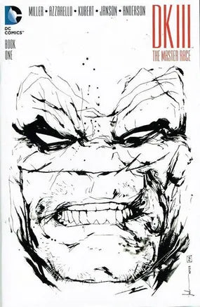 DK III : The Master Race Book 1 - DC Comics - 2016 - Exclusive Jock B&W Cover