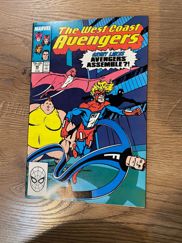 West Coast Avengers #46 - Marvel Comics - 1989