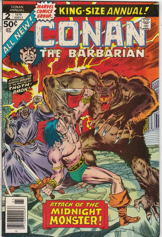 Conan Annual #2 - Marvel Comics - 1976