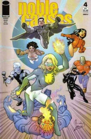Noble Causes #4 - Image Comics - 2004 - Cover B