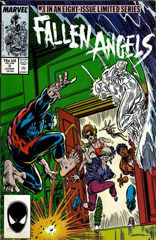 Fallen Angels #3 - Marvel Comics - 1987
