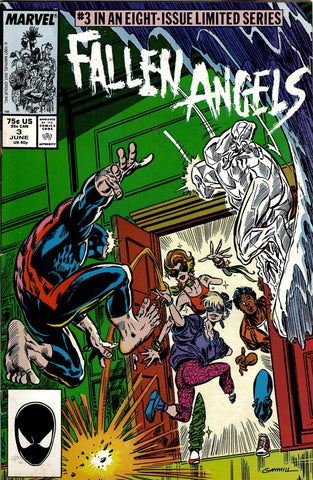 Fallen Angels #3 - Marvel Comics - 1987