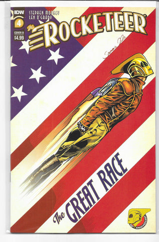 Rocketeer The Great Race #4 - IDW - 2022- Mooney Variant Cvr B