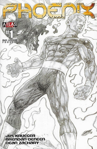 Phoenix #1 - Atlas Comics - 2011 - B/W Variant Cover - Limited to 250